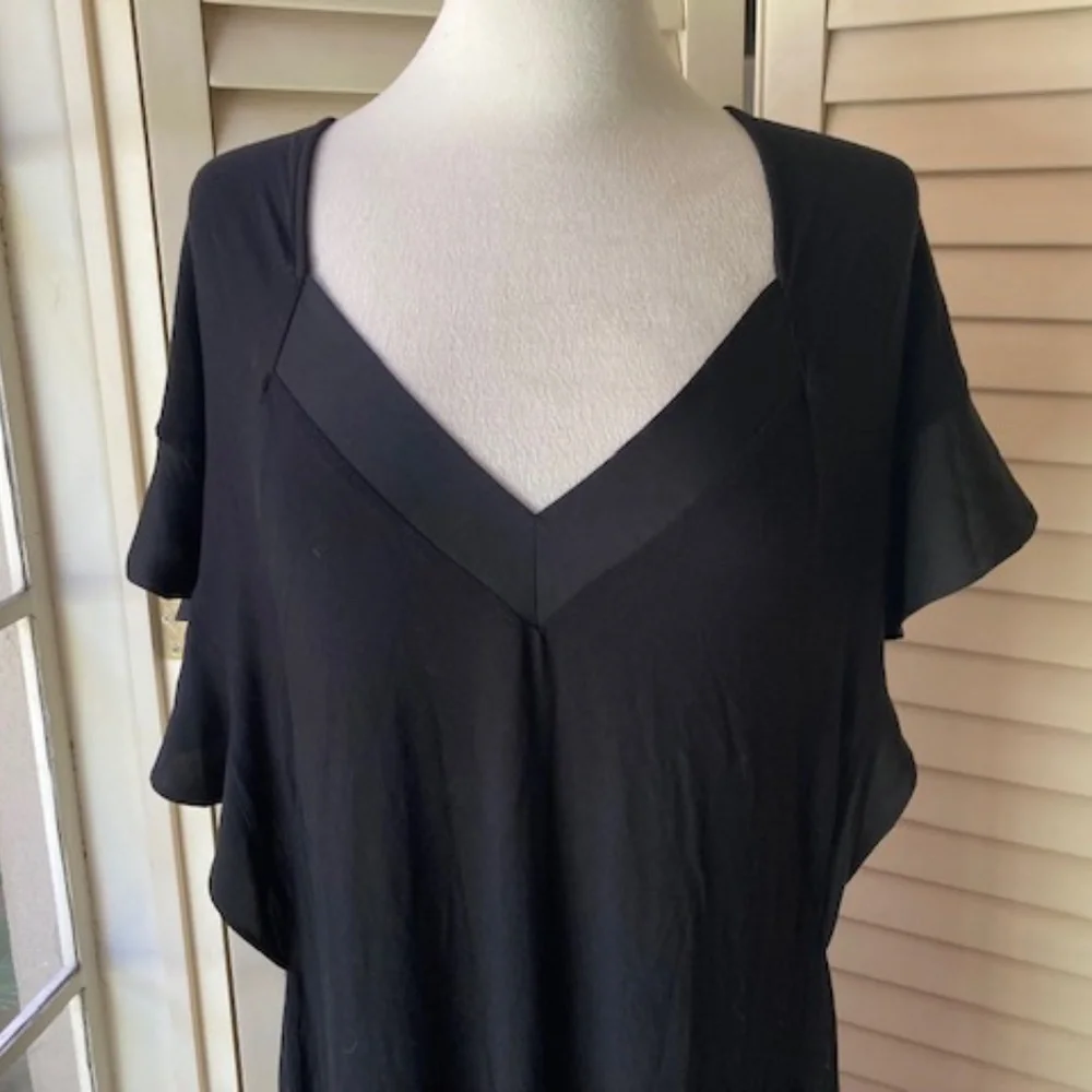 Halston Special Occasion Black Dress - Picture 2 of 9
